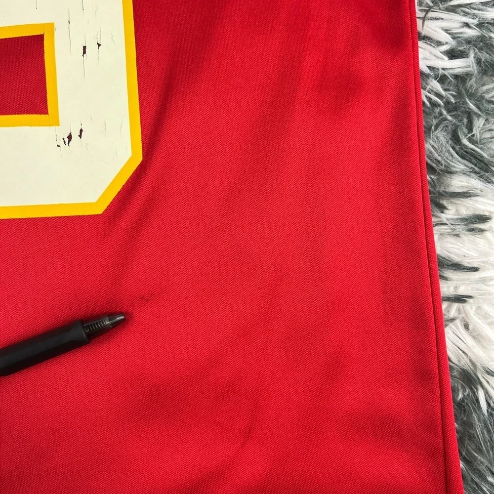 NFL Kids Boys CHIEFS T-shirt Red Yellow White Size Large 14/16